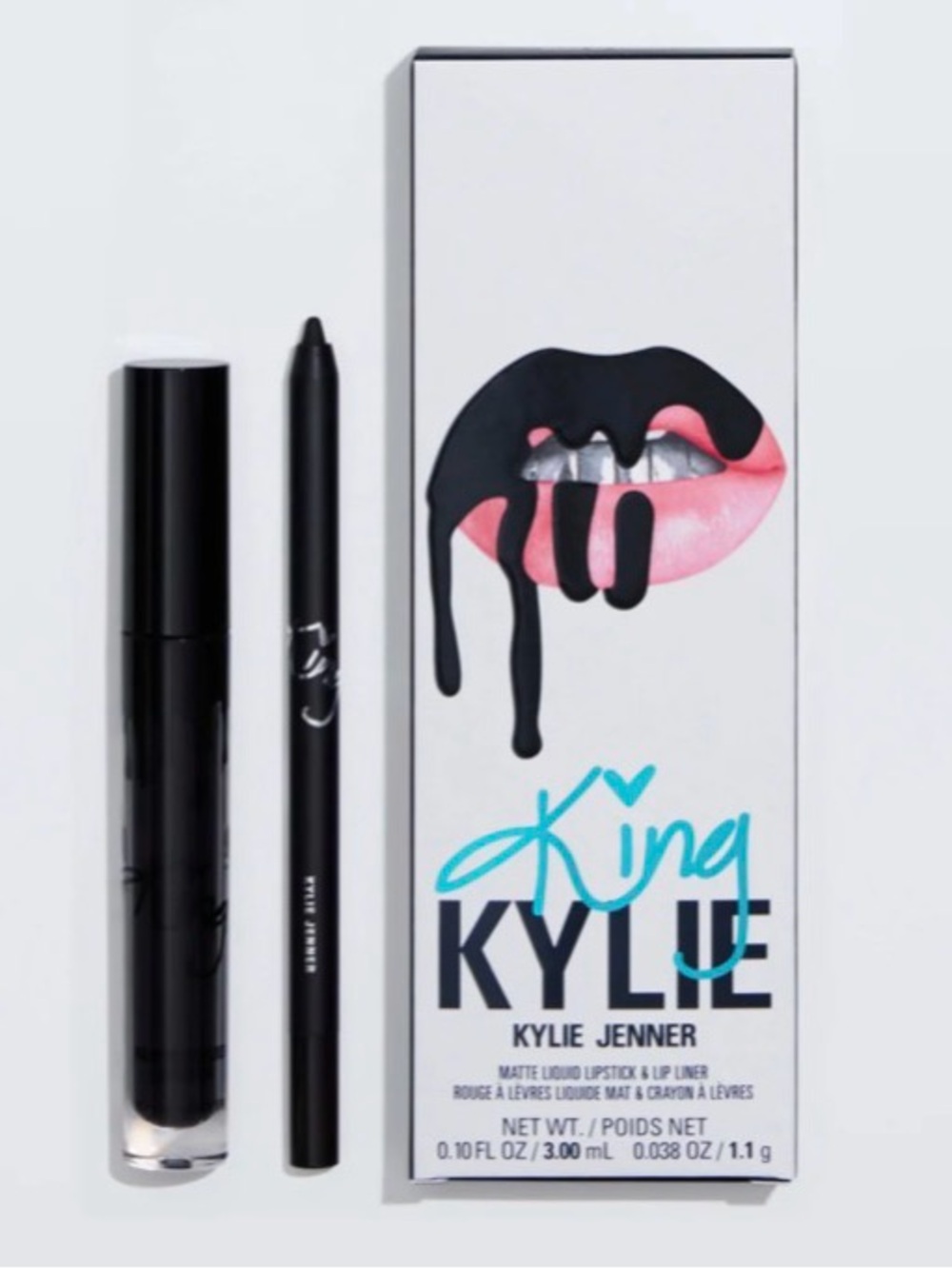 Kylie Cosmetics King Kylie lip kit in shade Dark Night